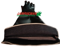 Sandblasting shot-peening gloves Lampugnani